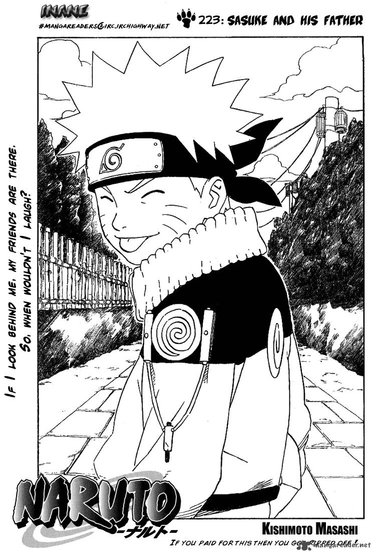 Naruto Chapter 223 Page 1