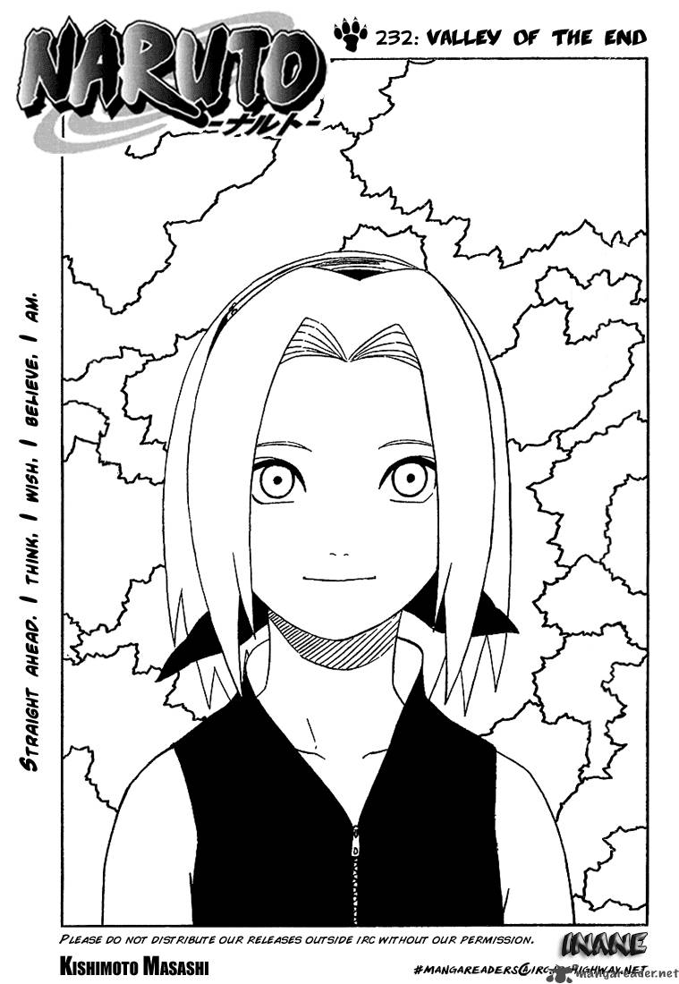 Naruto Chapter 232 Page 2