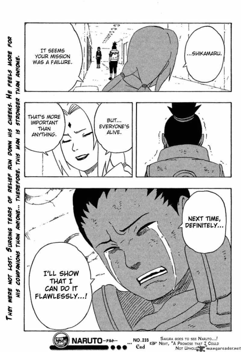 Naruto Chapter 235 Page 19