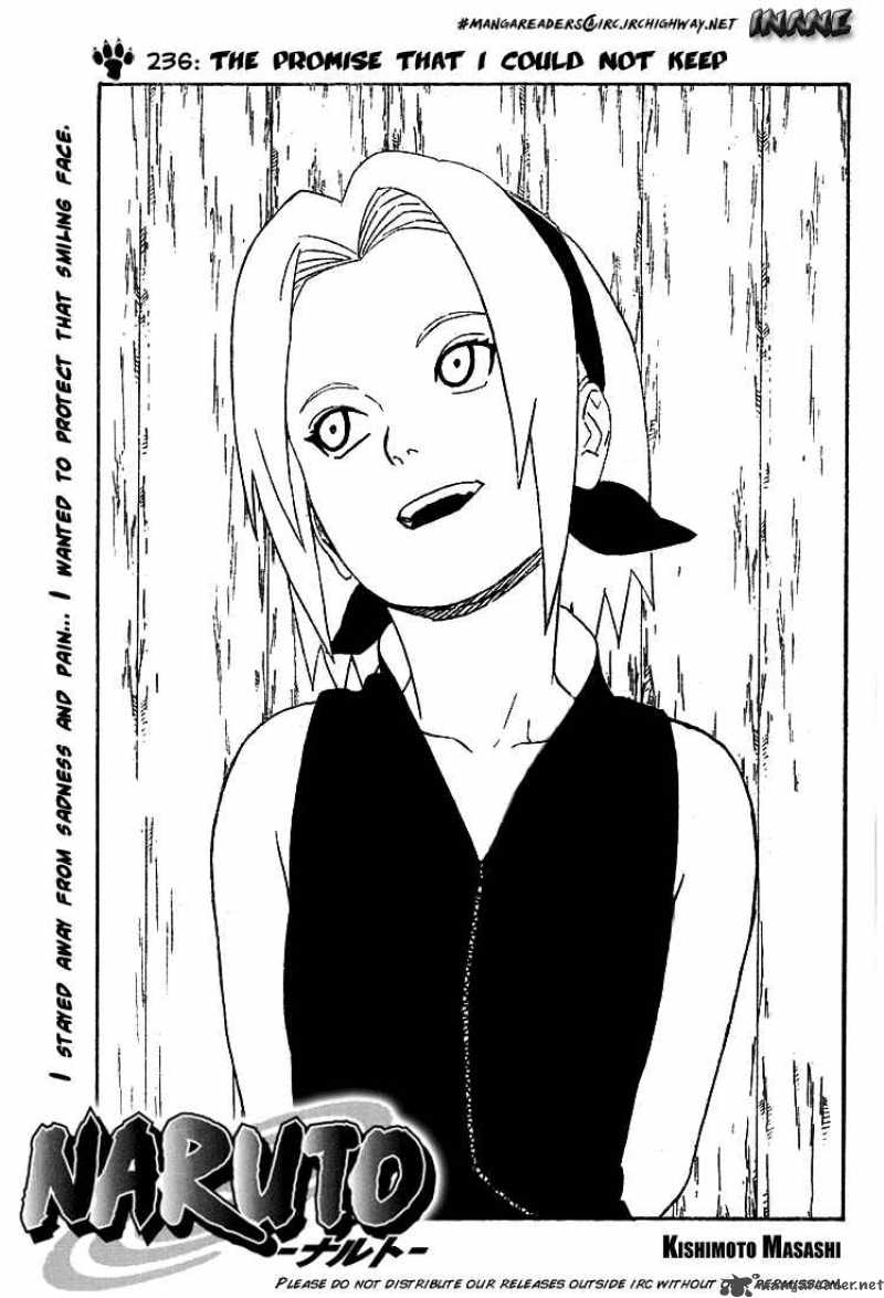 Naruto Chapter 236 Page 1