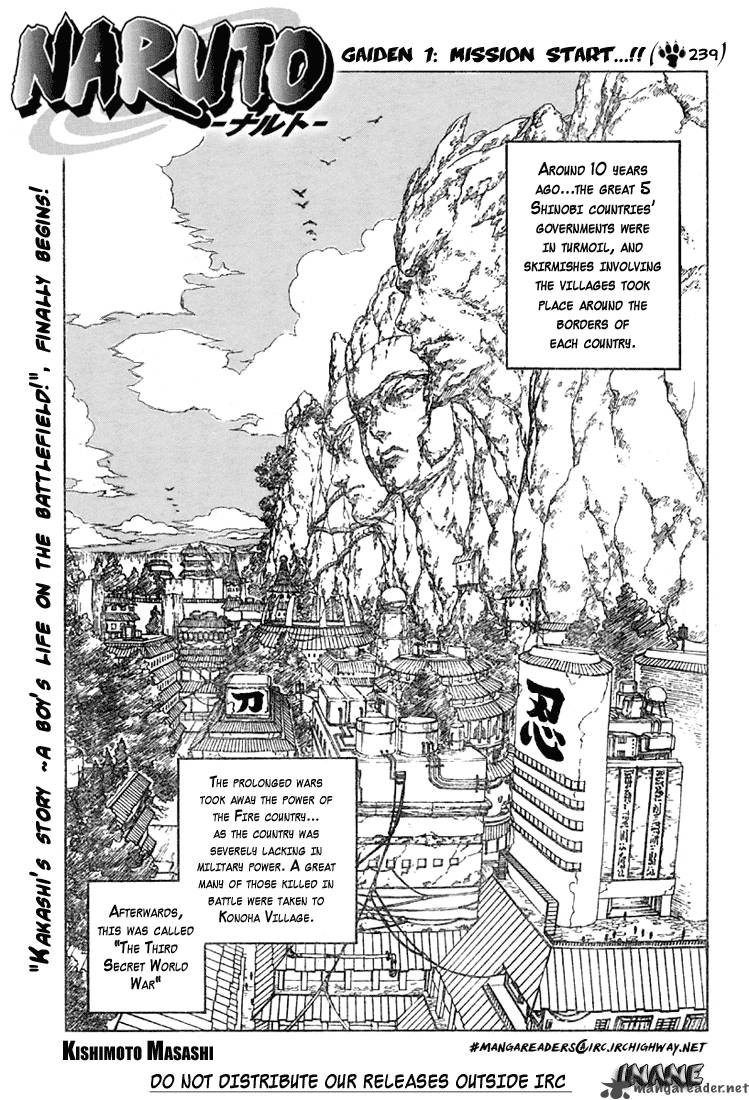 Naruto Chapter 239 Page 2