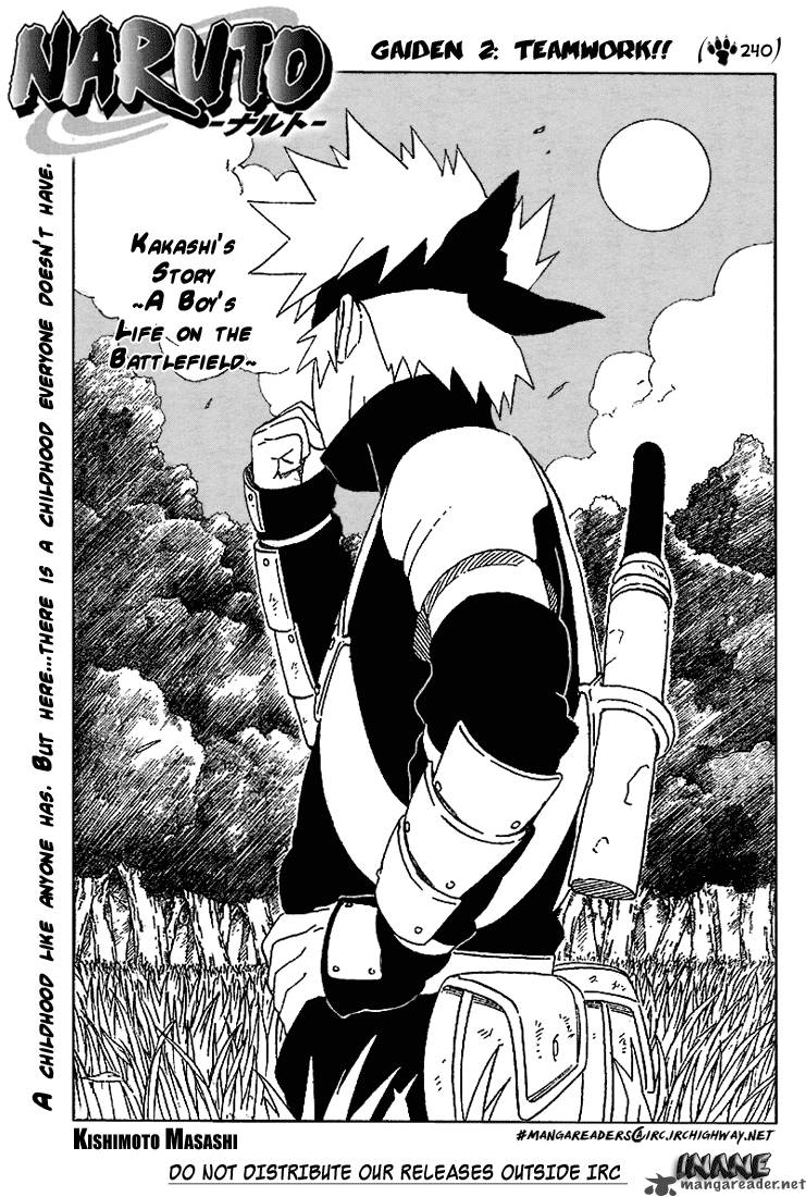Naruto Chapter 240 Page 1