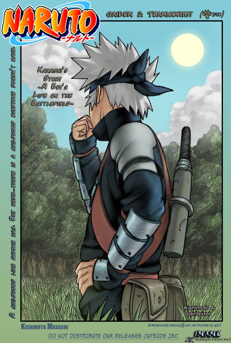 Naruto Chapter 246 Page 2