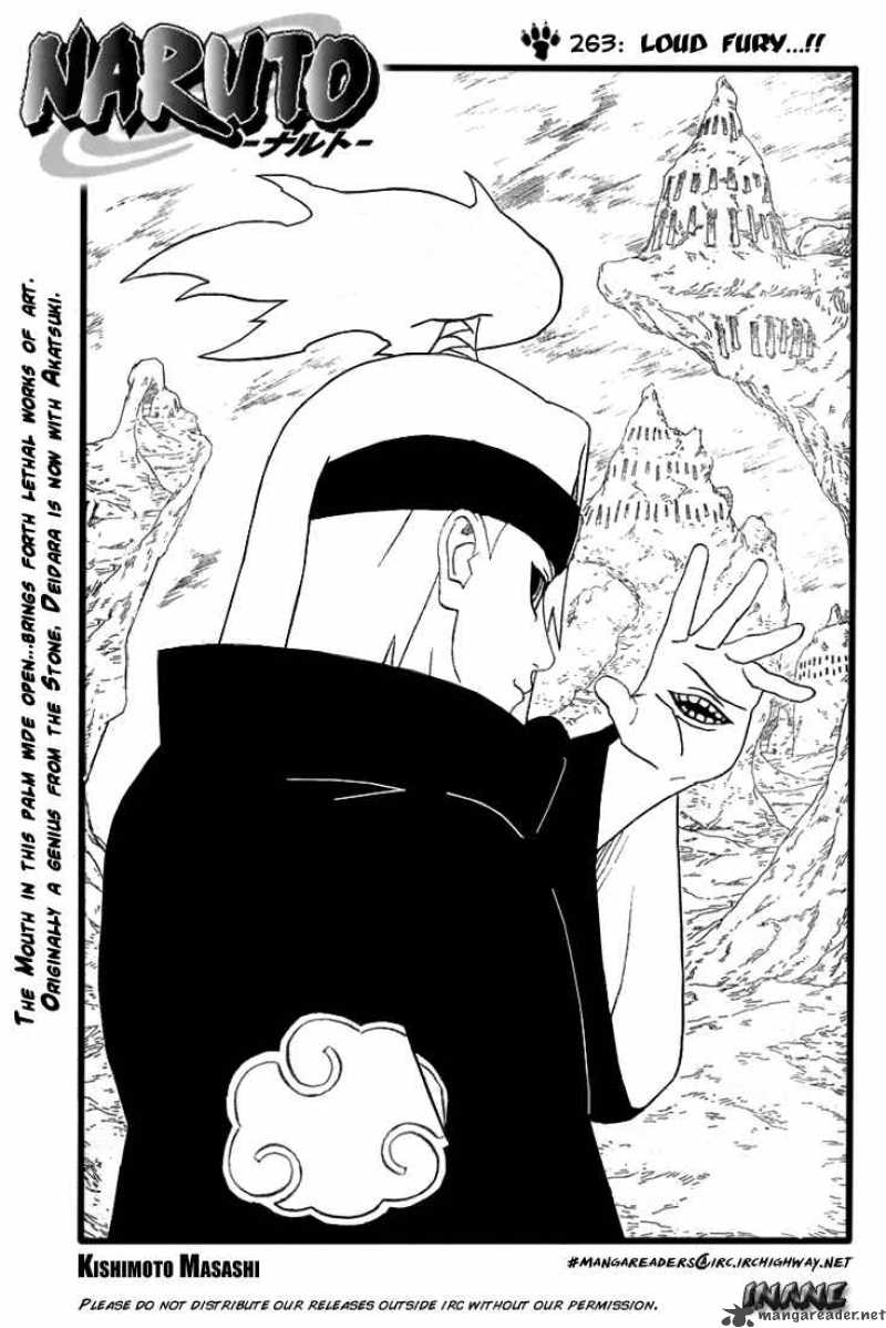 Naruto Chapter 263 Page 1