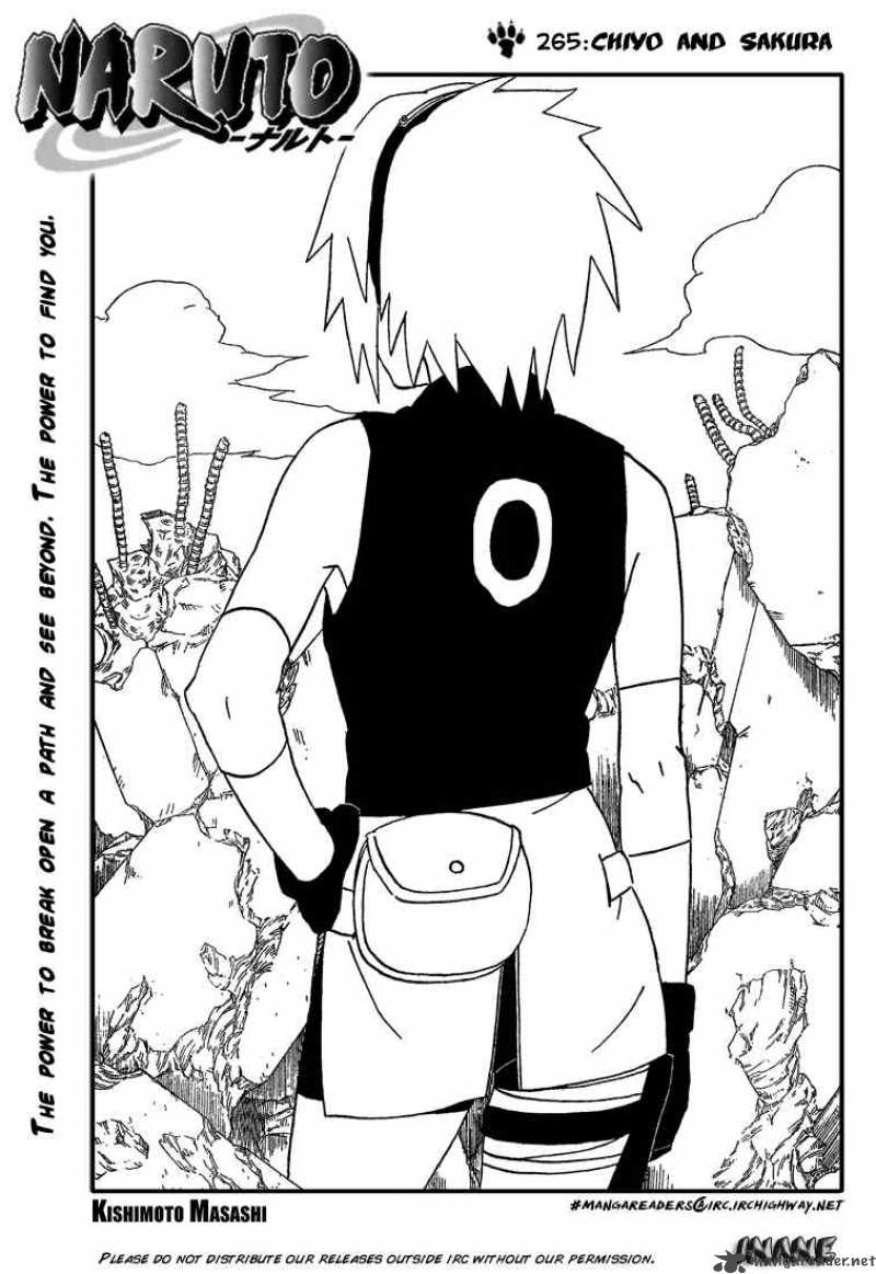 Naruto Chapter 265 Page 1