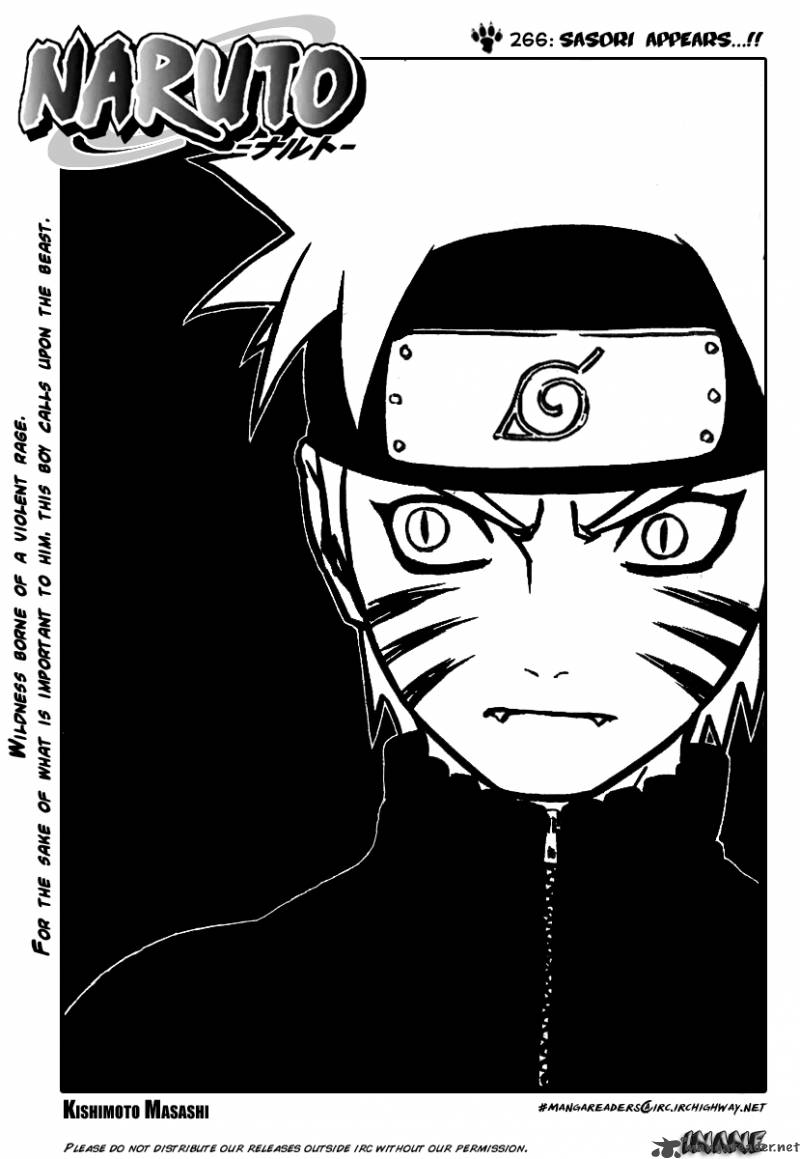 Naruto Chapter 266 Page 1