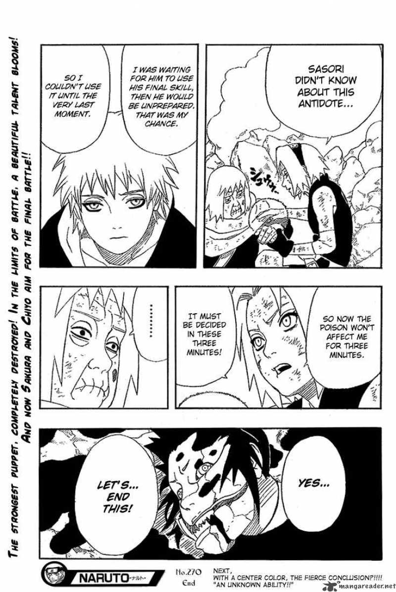 Naruto Chapter 270 Page 22