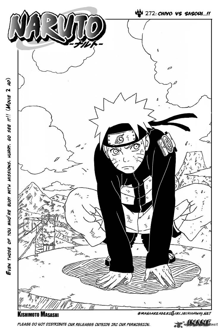 Naruto Chapter 272 Page 1