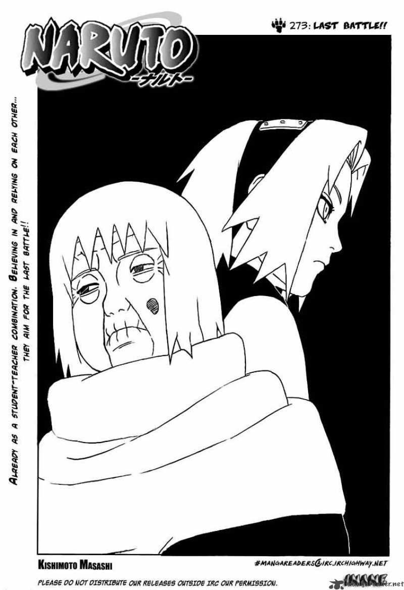 Naruto Chapter 273 Page 2