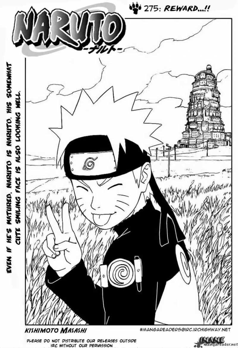 Naruto Chapter 275 Page 2