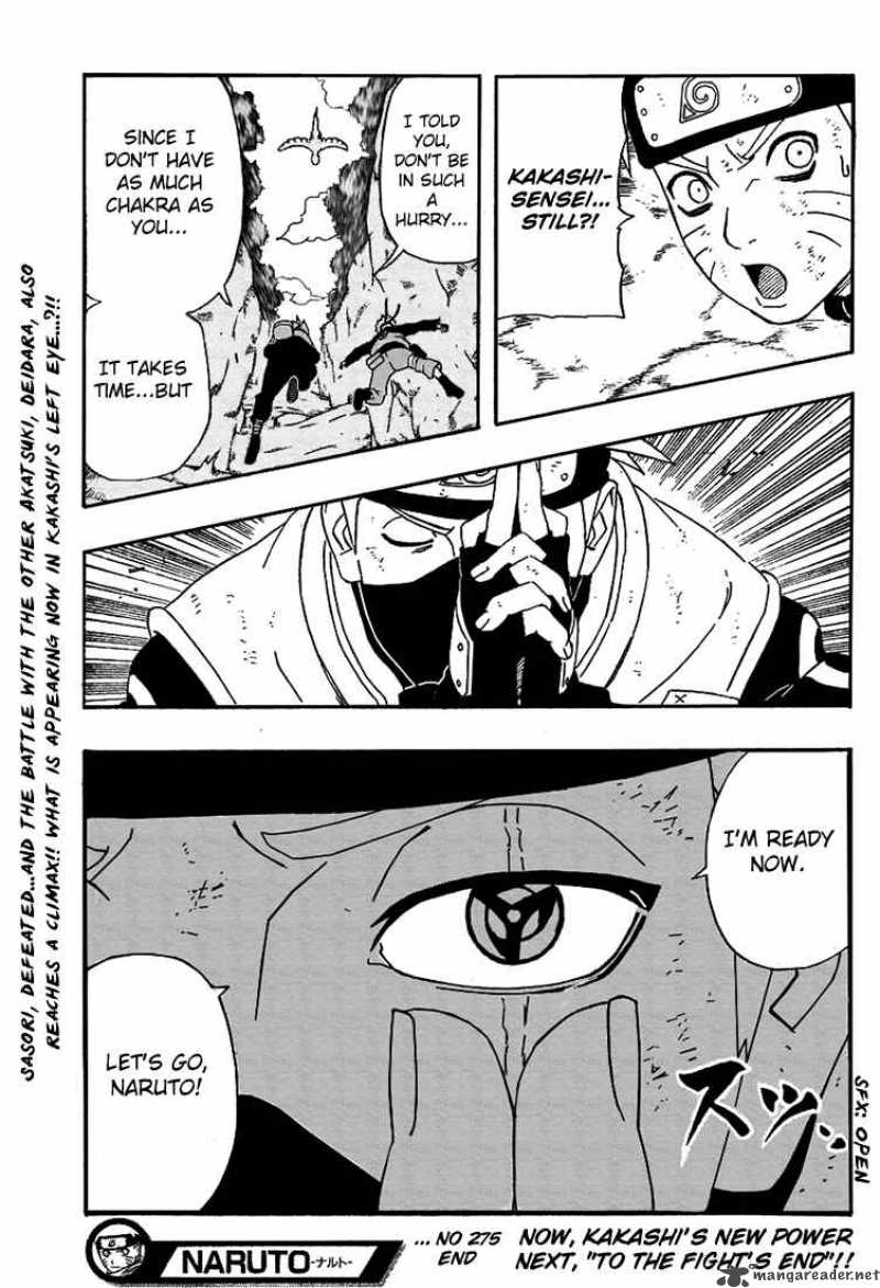 Naruto Chapter 275 Page 21