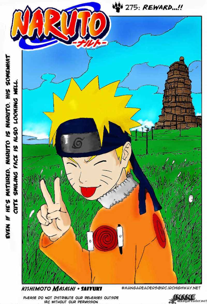 Naruto Chapter 275 Page 4