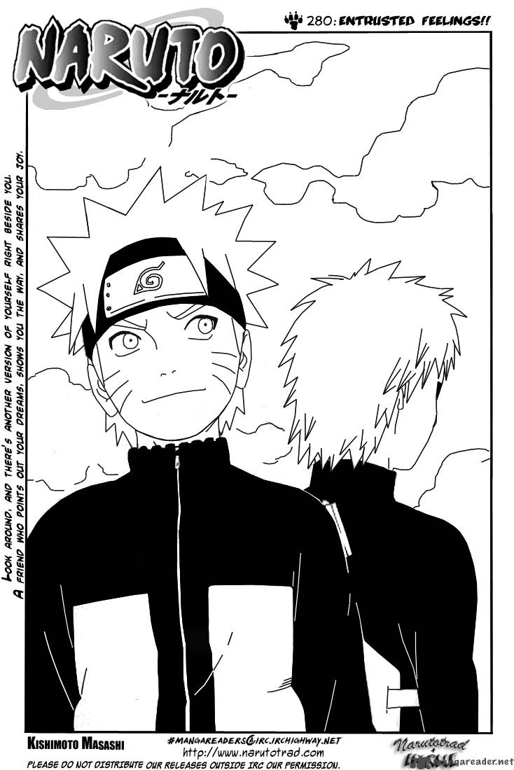 Naruto Chapter 280 Page 1