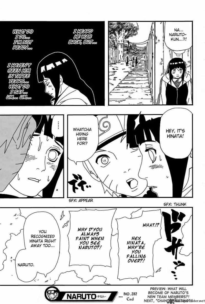 Naruto Chapter 282 Page 20