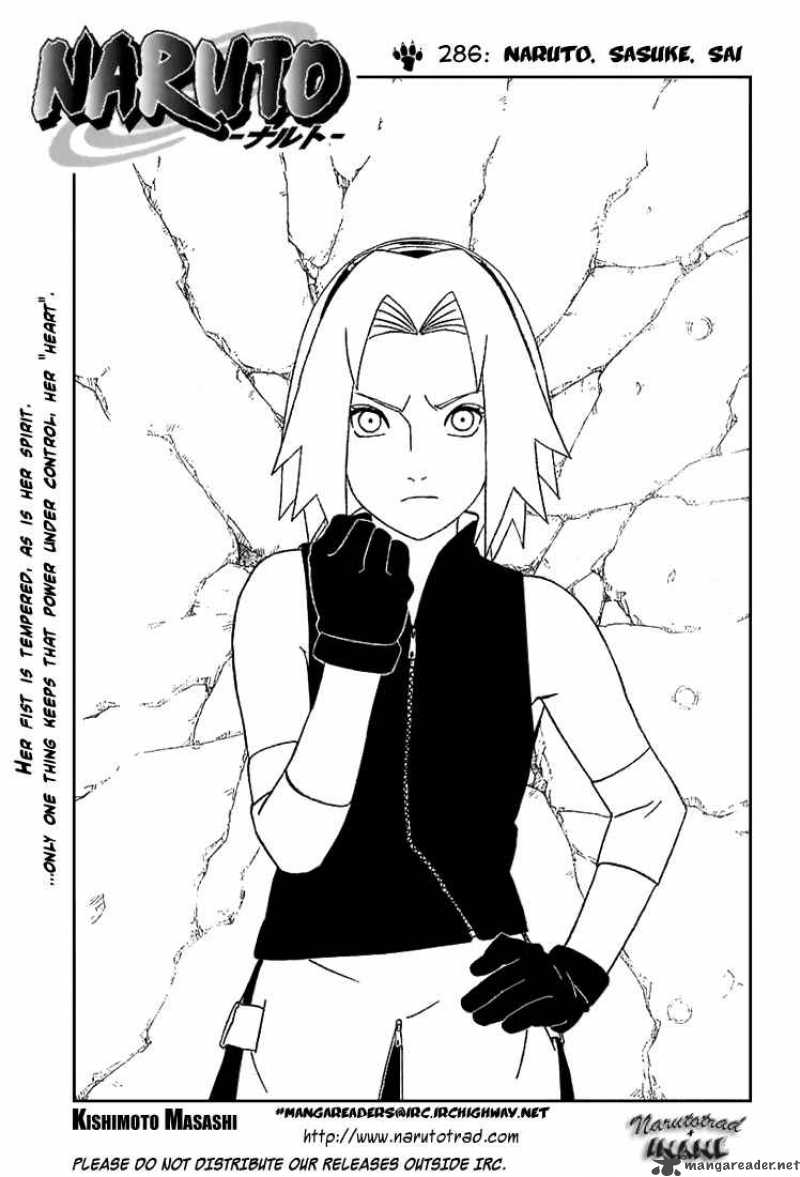 Naruto Chapter 286 Page 3