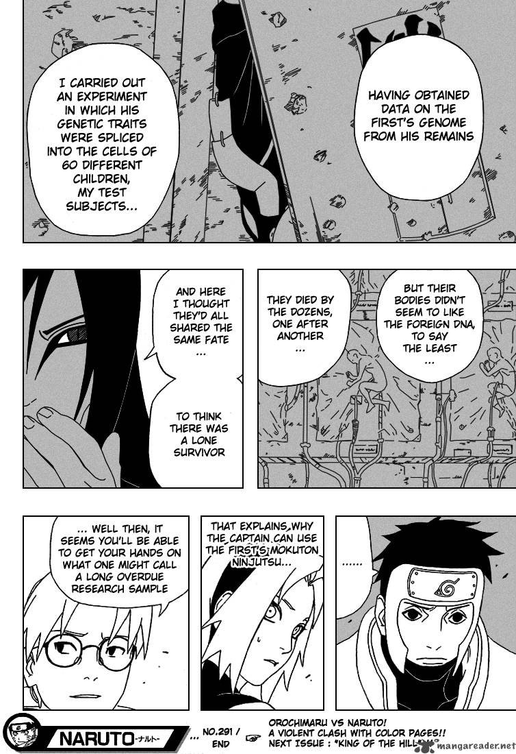 Naruto Chapter 291 Page 15