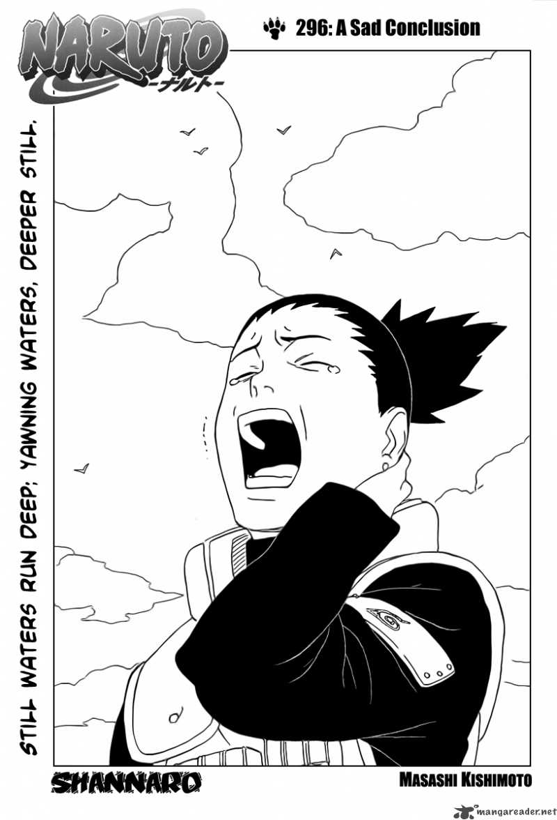 Naruto Chapter 296 Page 1