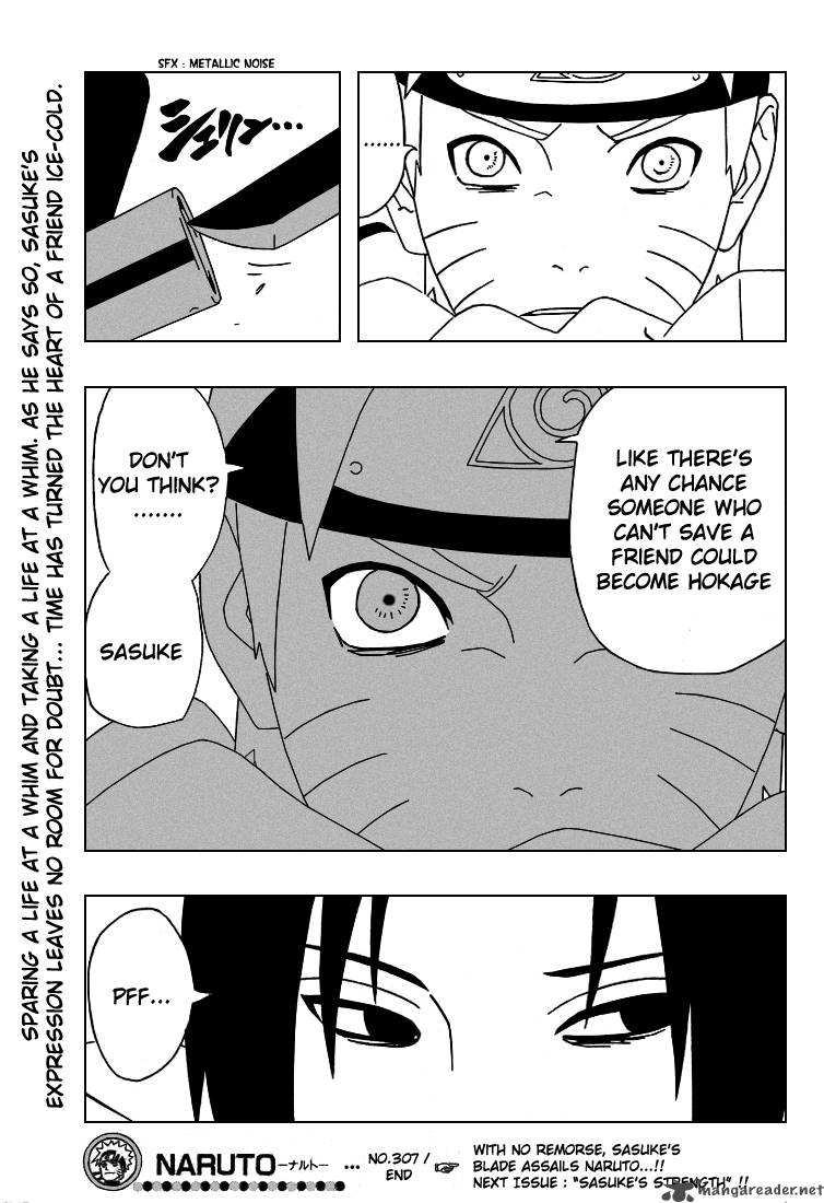 Naruto Chapter 307 Page 20