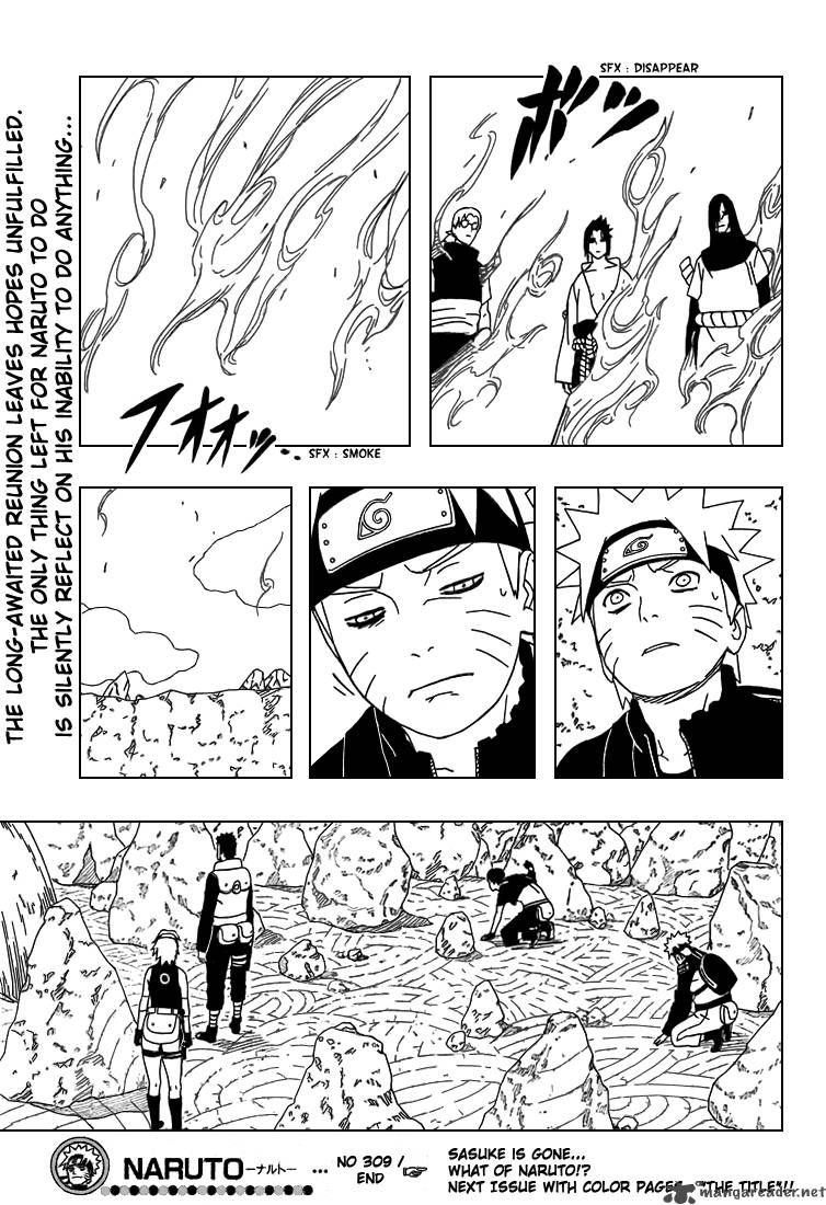 Naruto Chapter 309 Page 19