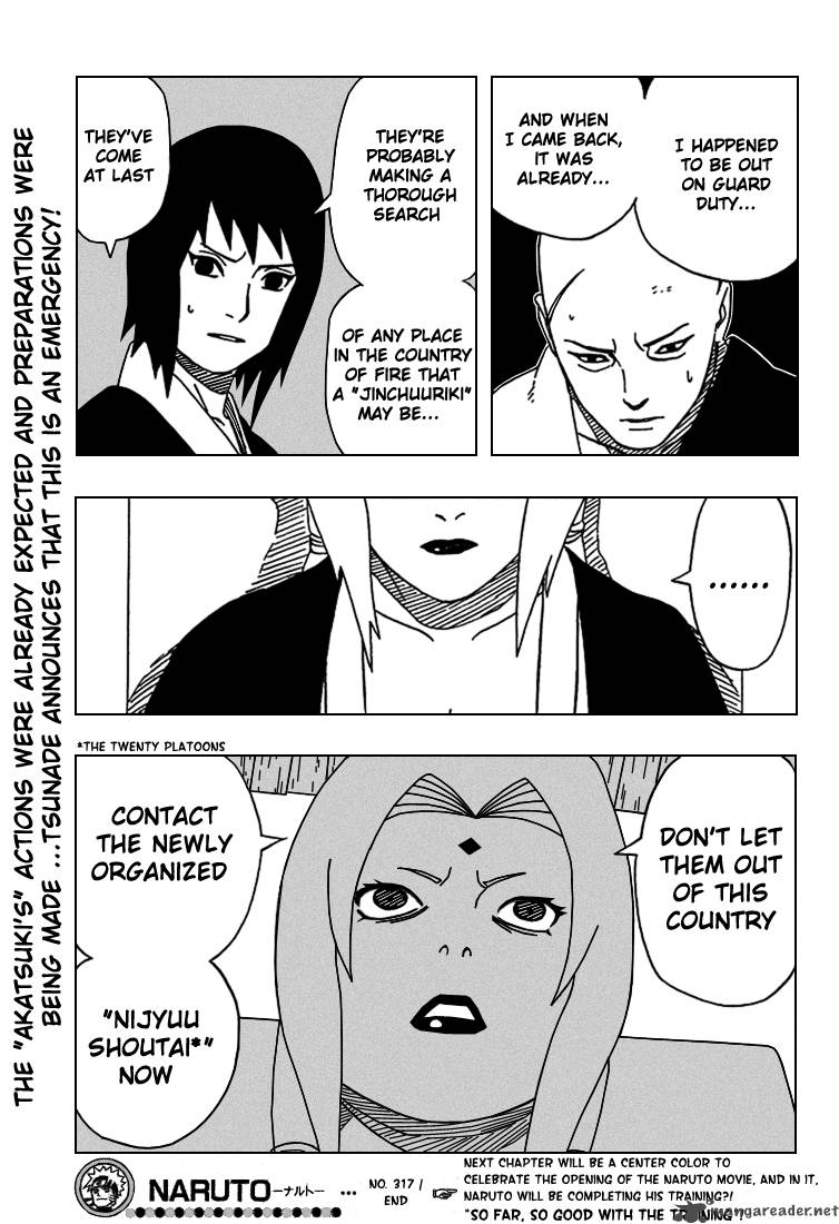 Naruto Chapter 317 Page 20