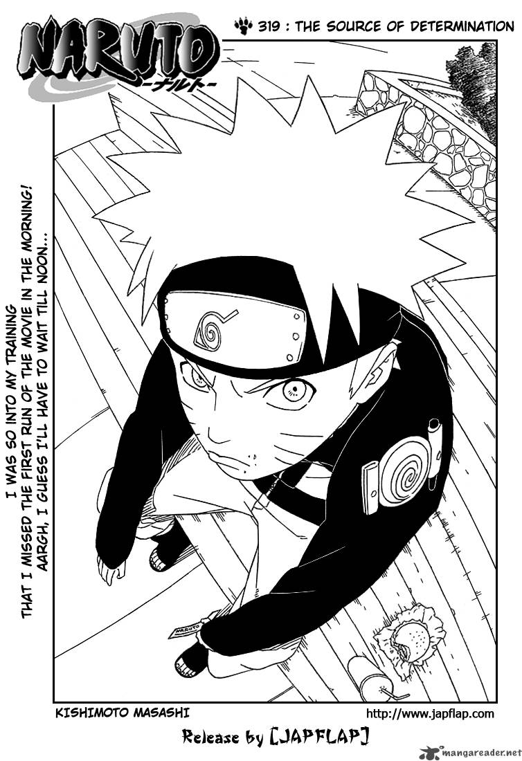 Naruto Chapter 319 Page 3