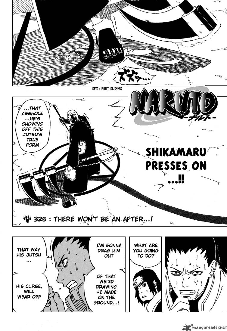 Naruto Chapter 325 Page 2