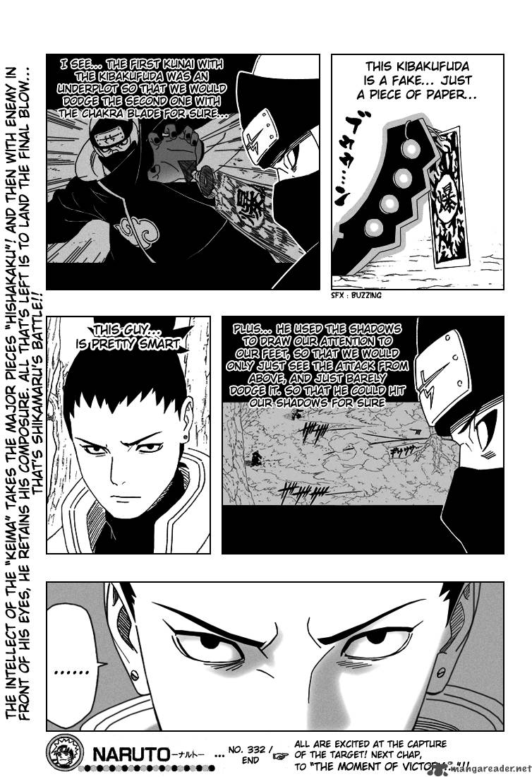 Naruto Chapter 332 Page 20