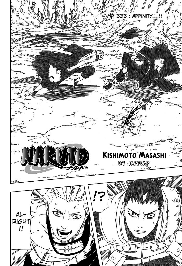 Naruto Chapter 333 Page 5