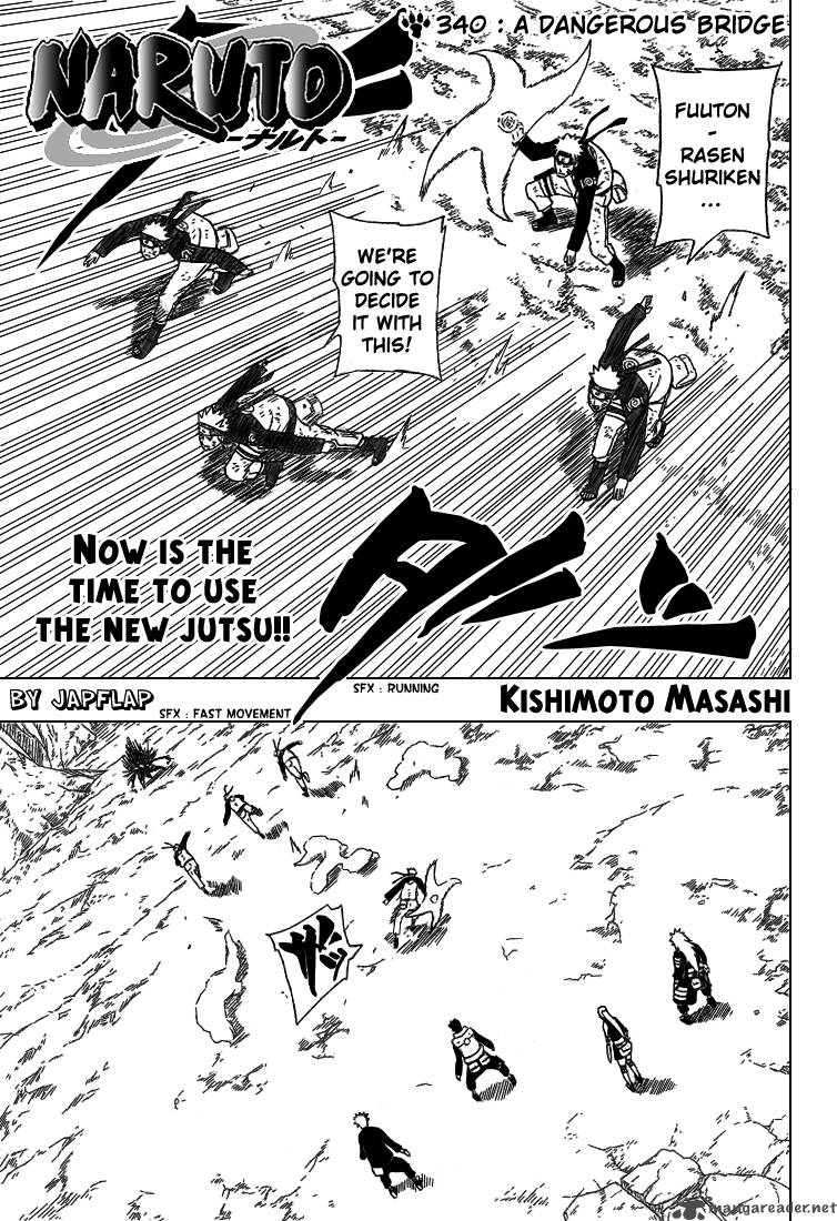 Naruto Chapter 340 Page 1