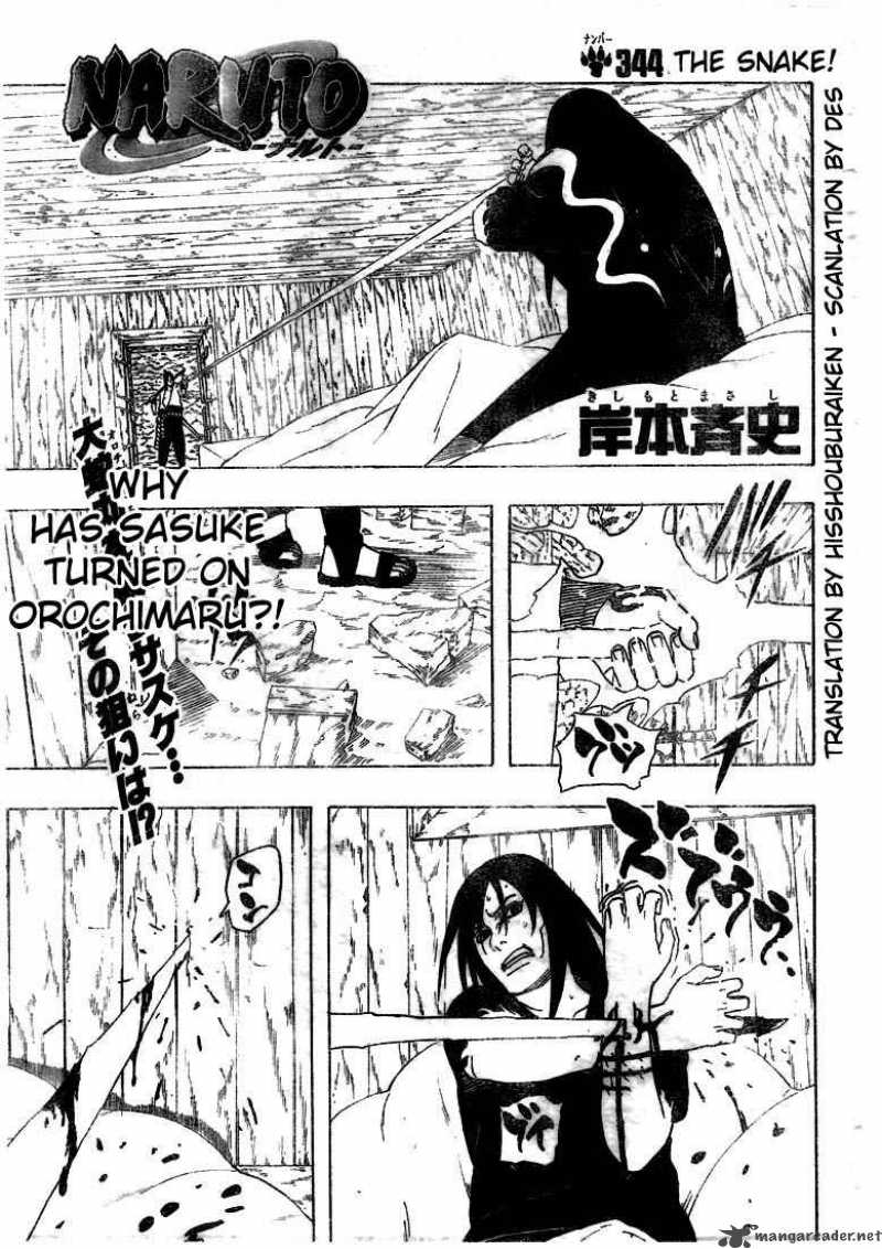 Naruto Chapter 344 Page 1