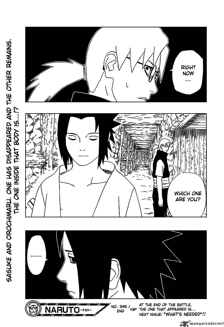 Naruto Chapter 345 Page 18