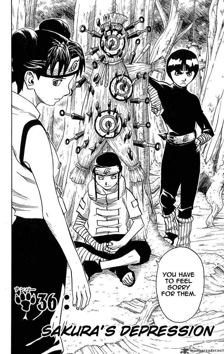 Naruto Chapter 36 Page 2