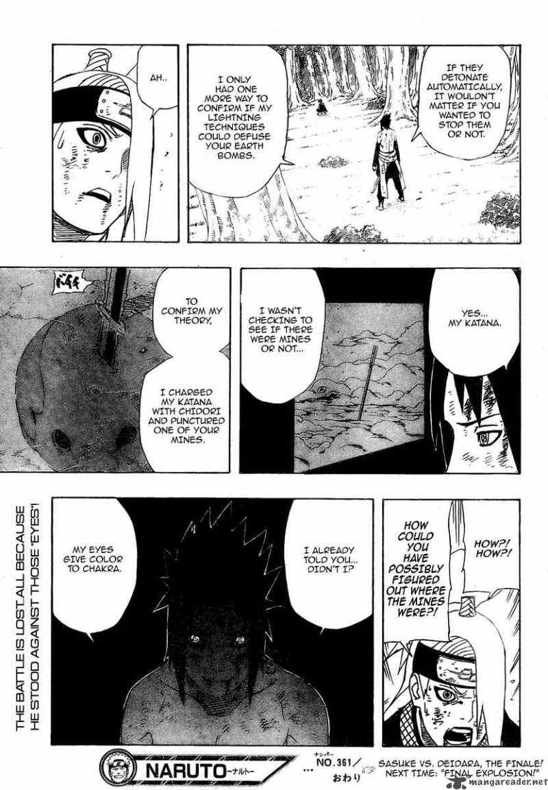 Naruto Chapter 361 Page 17