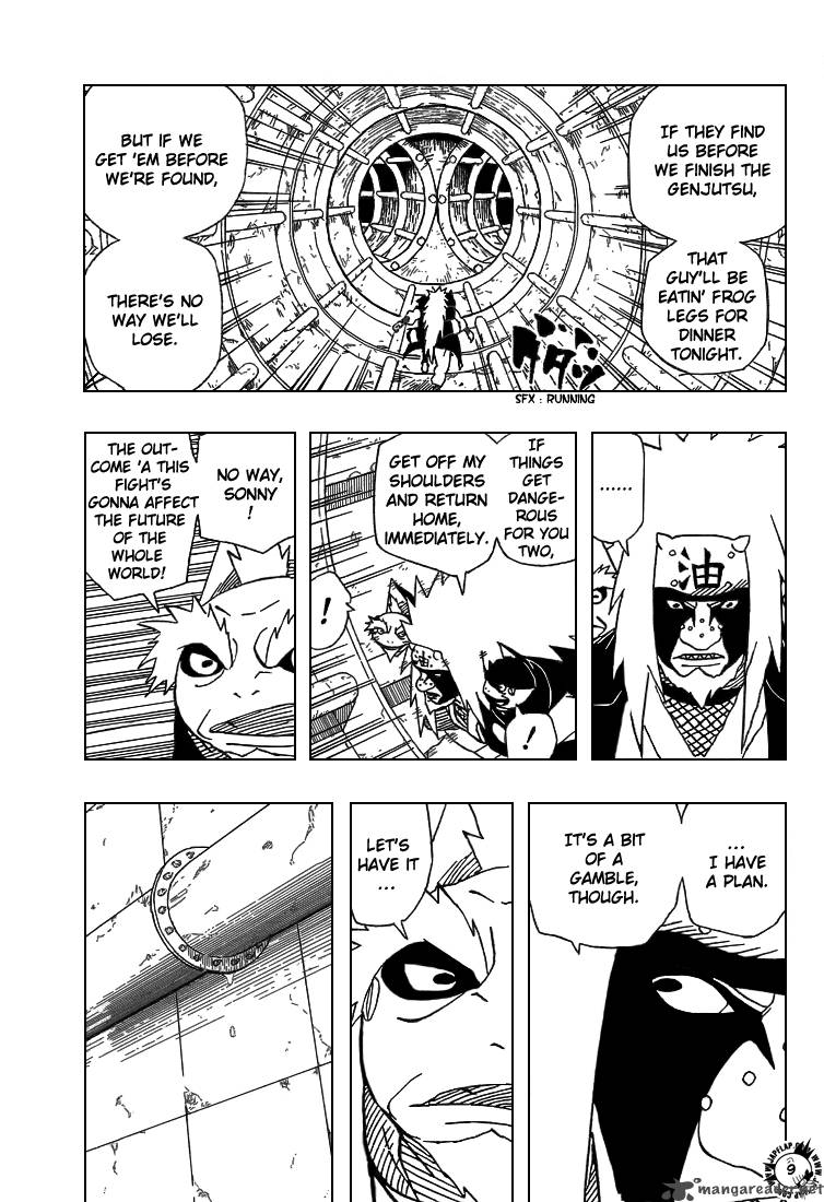 Naruto Chapter 378 Page 9