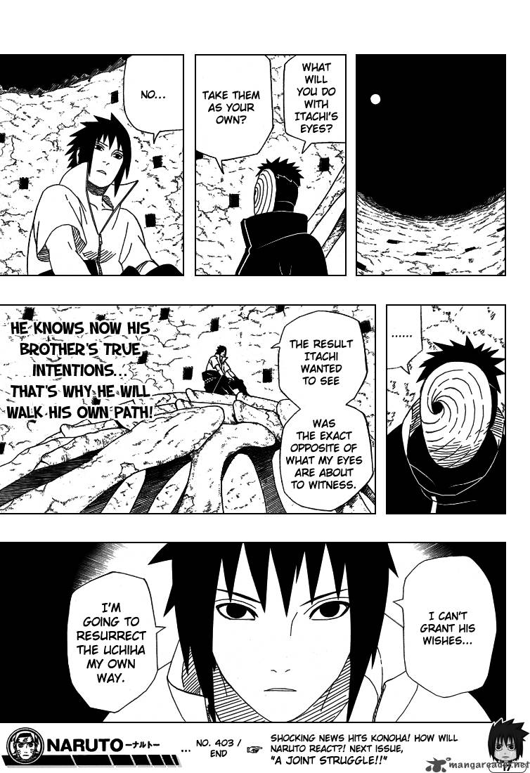 Naruto Chapter 403 Page 20