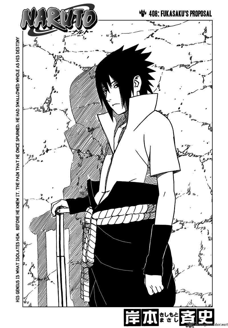 Naruto Chapter 408 Page 1