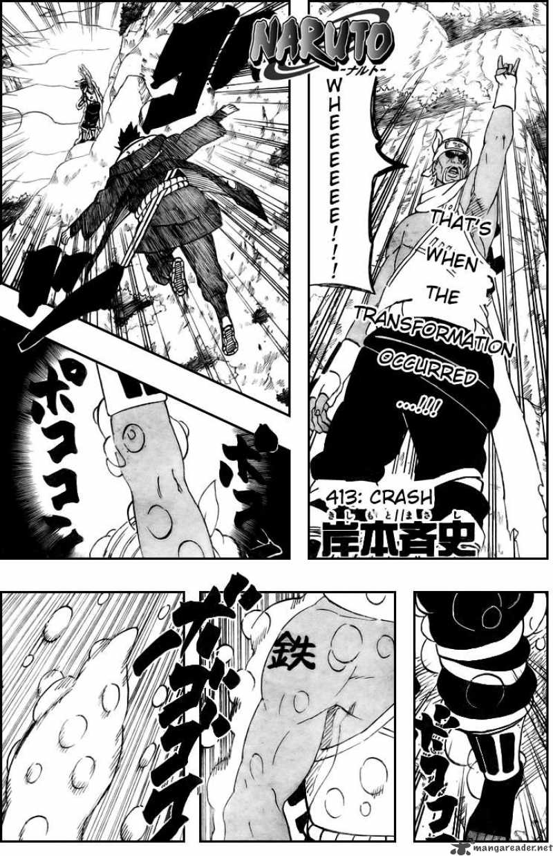 Naruto Chapter 413 Page 1