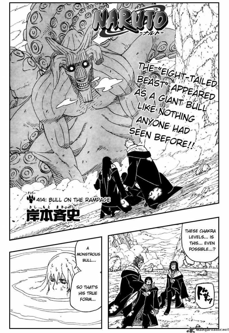 Naruto Chapter 414 Page 1