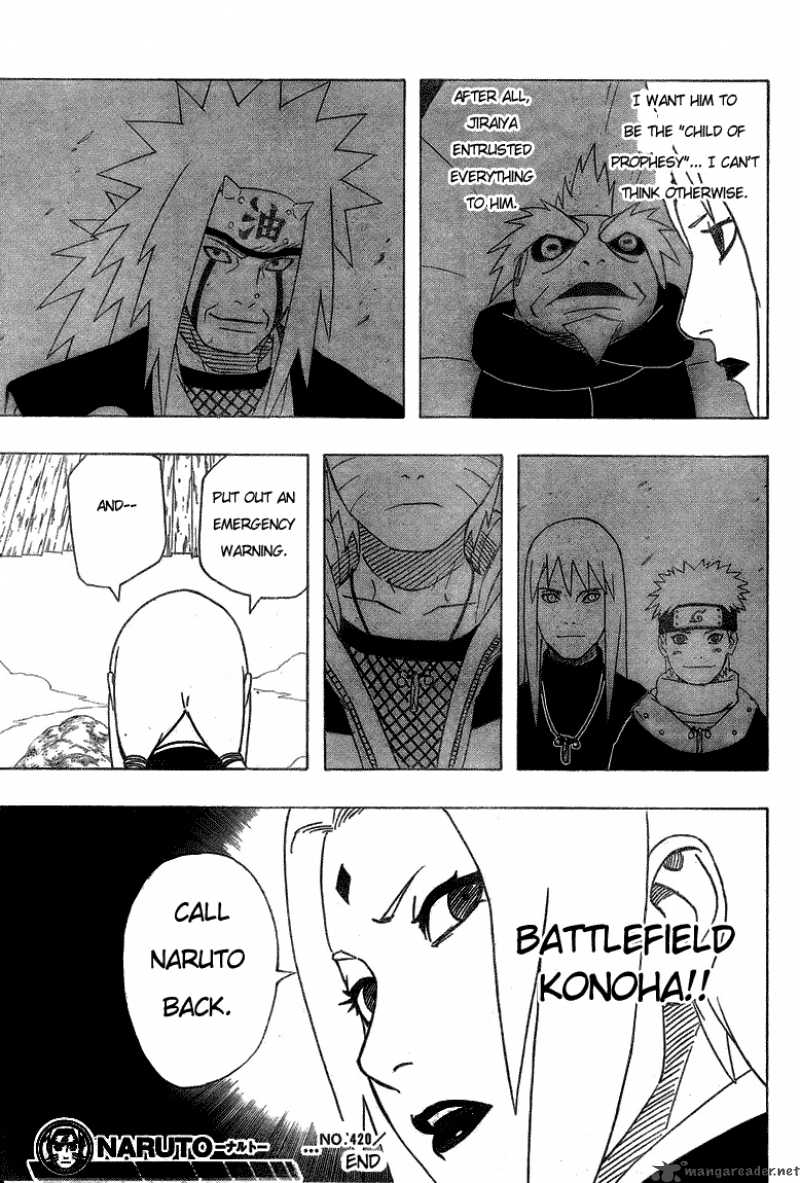 Naruto Chapter 420 Page 19