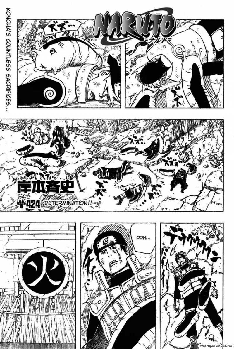 Naruto Chapter 424 Page 1