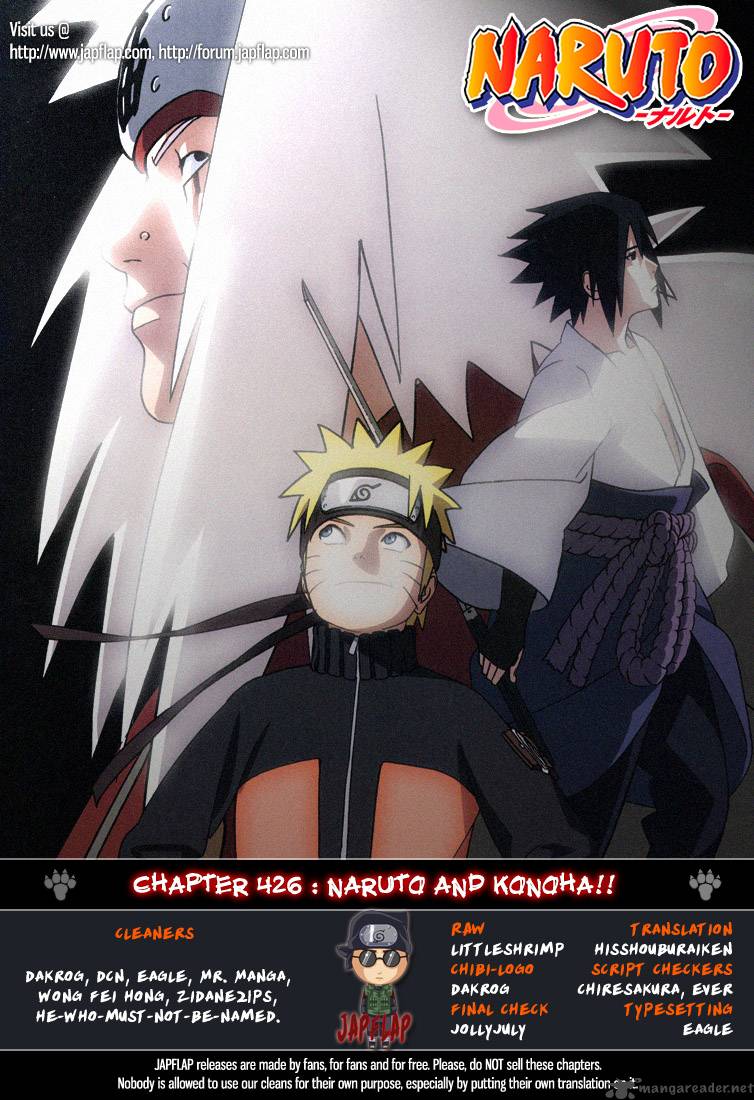 Naruto Chapter 426 Page 1