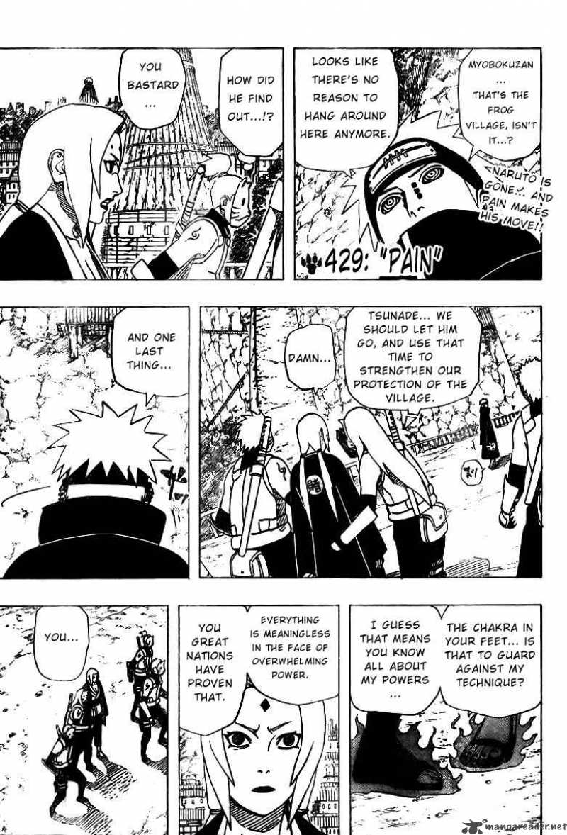 Naruto Chapter 429 Page 1