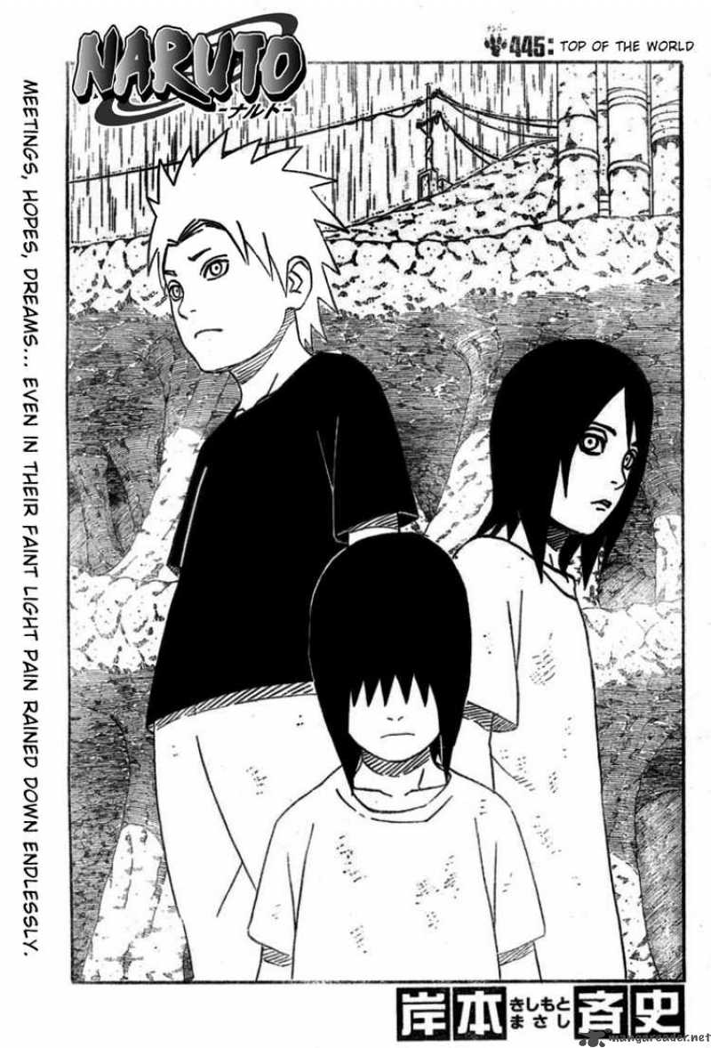 Naruto Chapter 445 Page 1