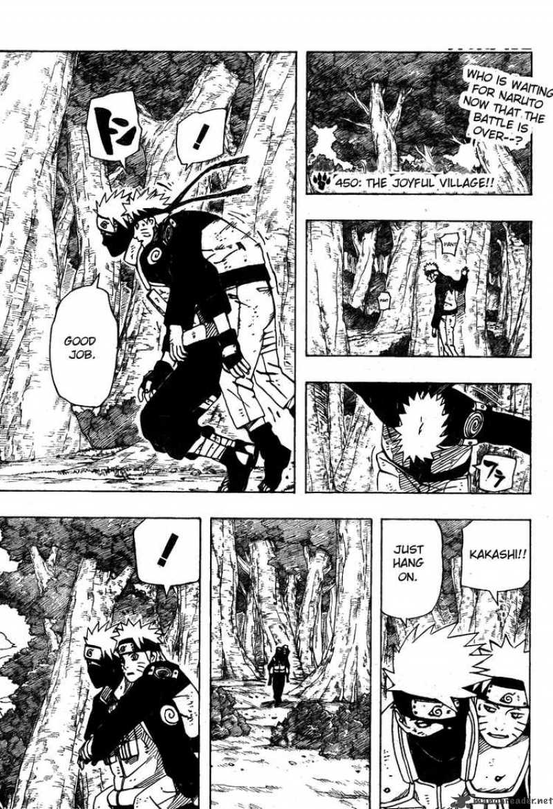 Naruto Chapter 450 Page 1