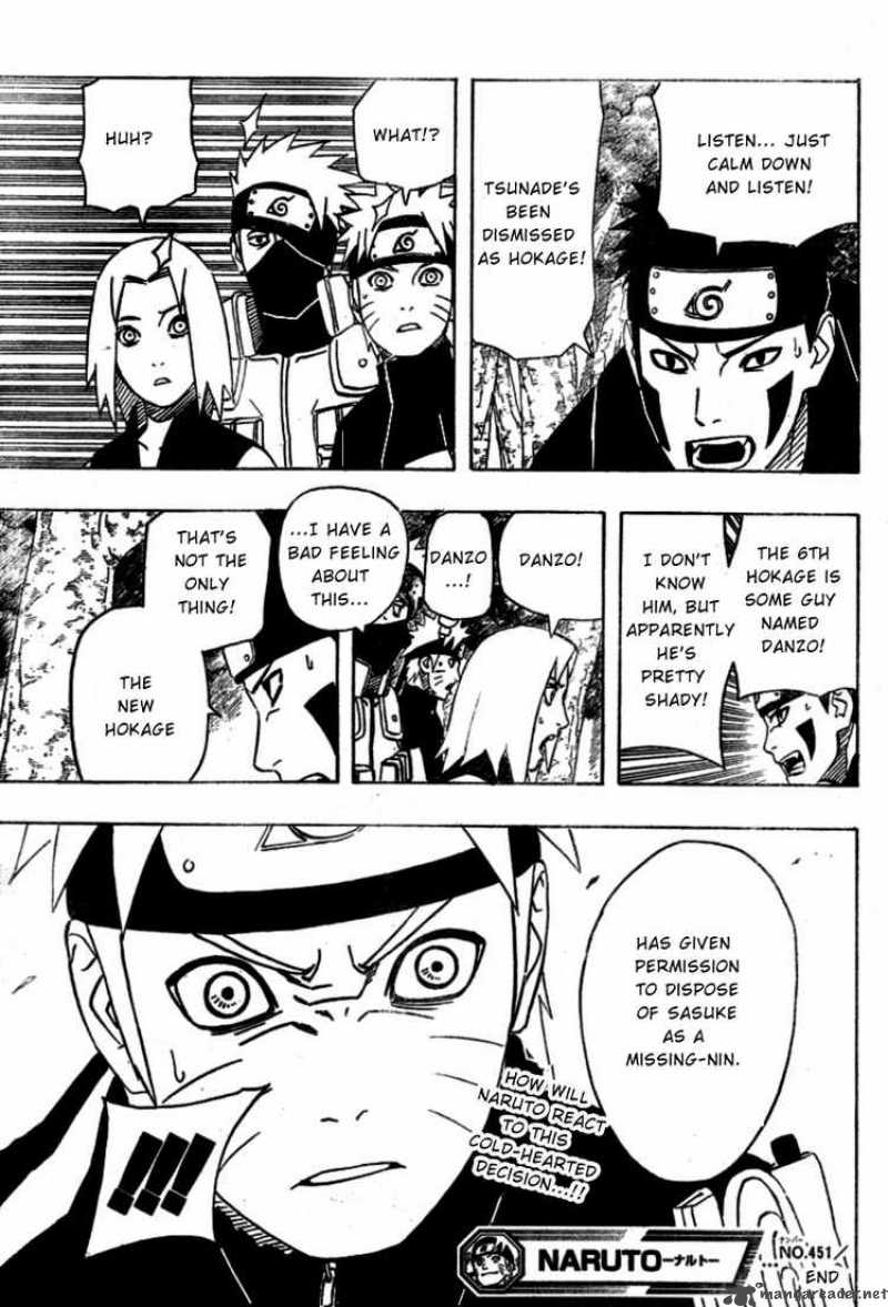 Naruto Chapter 451 Page 16