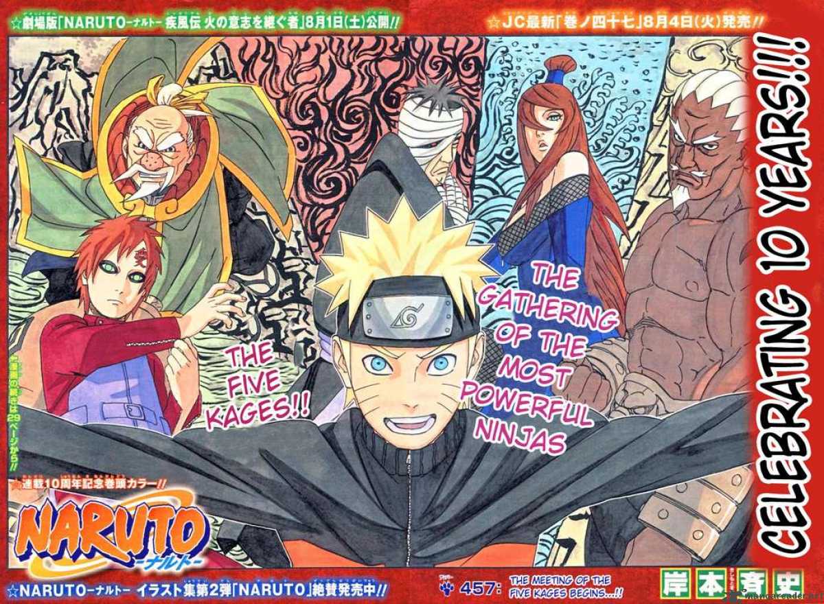 Naruto Chapter 457 Page 2