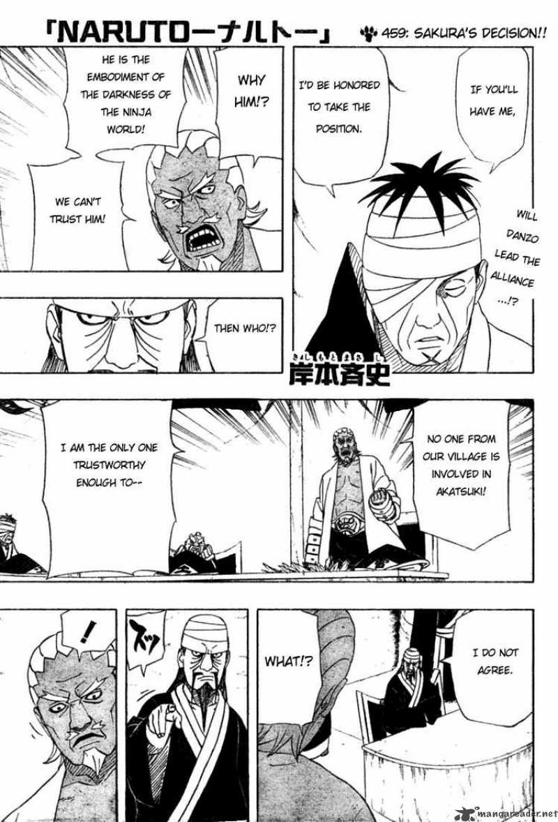 Naruto Chapter 459 Page 1