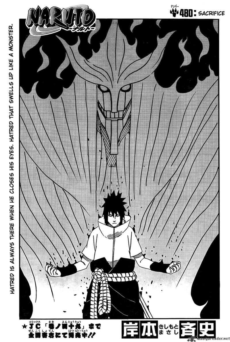 Naruto Chapter 480 Page 1