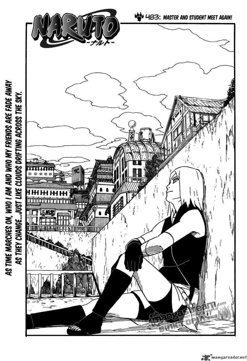 Naruto Chapter 483 Page 1