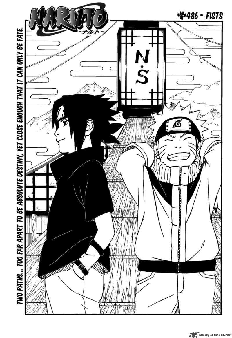 Naruto Chapter 486 Page 1